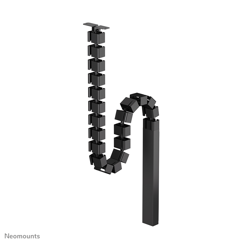 Neomounts ADS06-133BL Spina vertebrale - vertebre modulari - fissagio a vite - passacavi magnetico - universale - nero