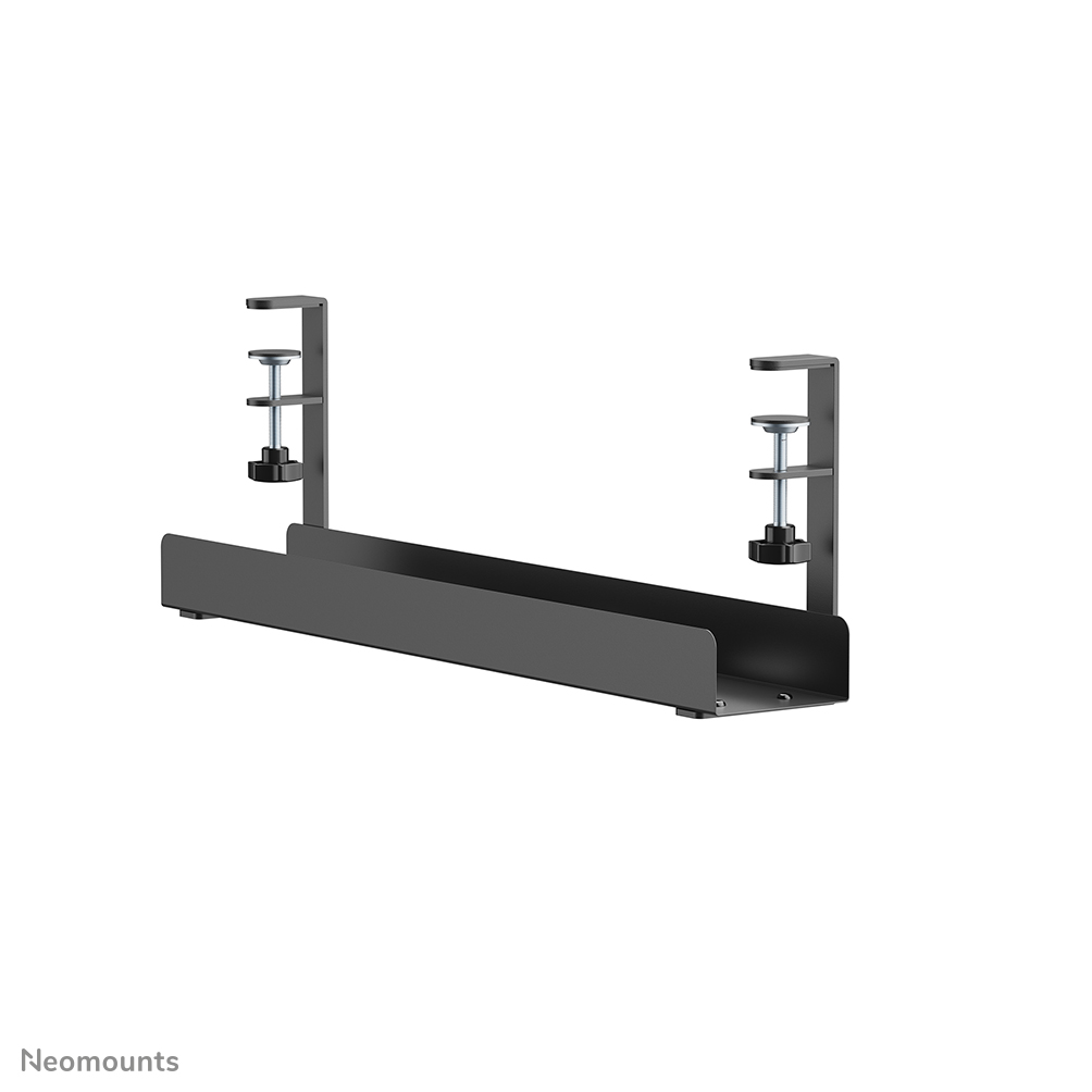 Neomounts ADS07-121BL Vassoio portacavi - max 5 kg - montaggio a morsetto - universale - nero