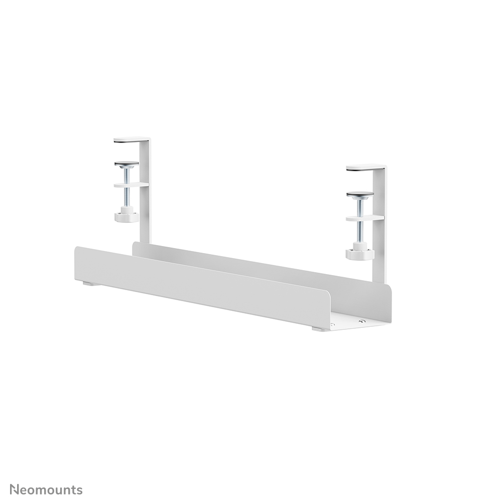 Neomounts ADS07-121WH Vassoio portacavi - max 5 kg - montaggio a morsetto - universale - bianco