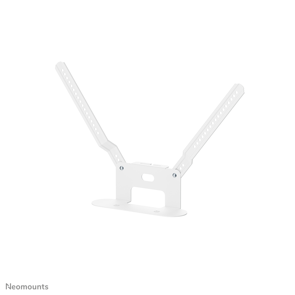 Neomounts AV35-726WH1 Supporto TV per Sonos Beam - Installazione semplice - Design agganciato alla TV - Bianco