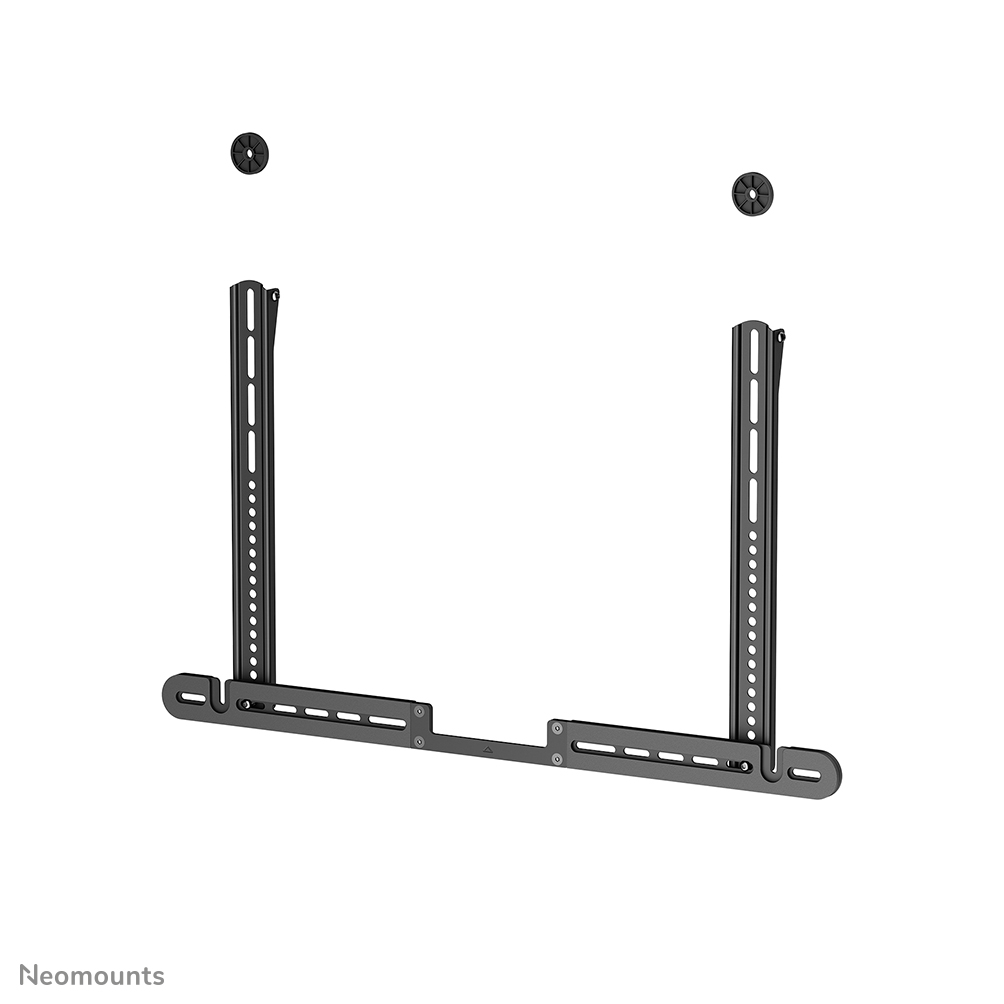 Neomounts AV35-727BL1 Supporto TV per Sonos Arc & Arc Ultra - Installazione semplice - Design agganciato alla TV - nero e bianco