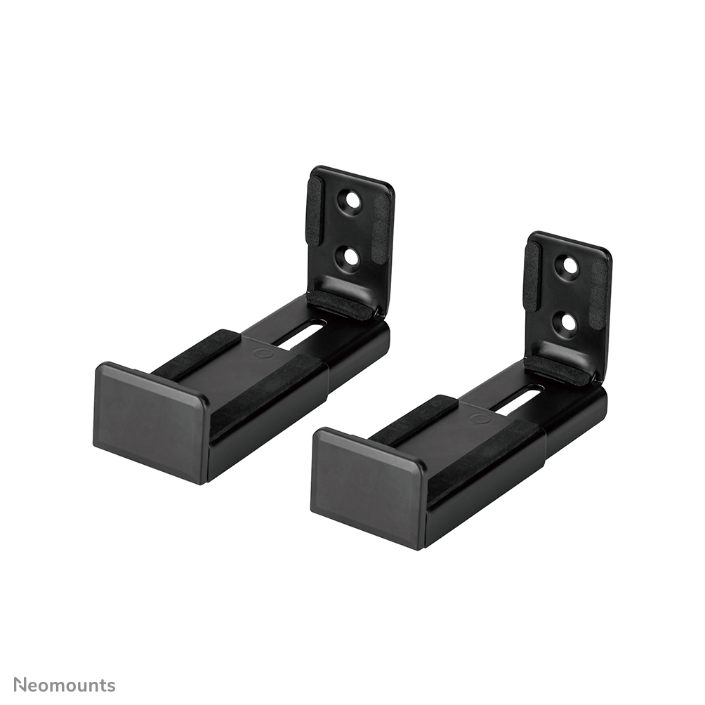 Neomounts AWL29-550BL1 Supporto per videobar/soundbar a parete - max 15 kg - prof. 10,2-16,6 cm - universale - nero