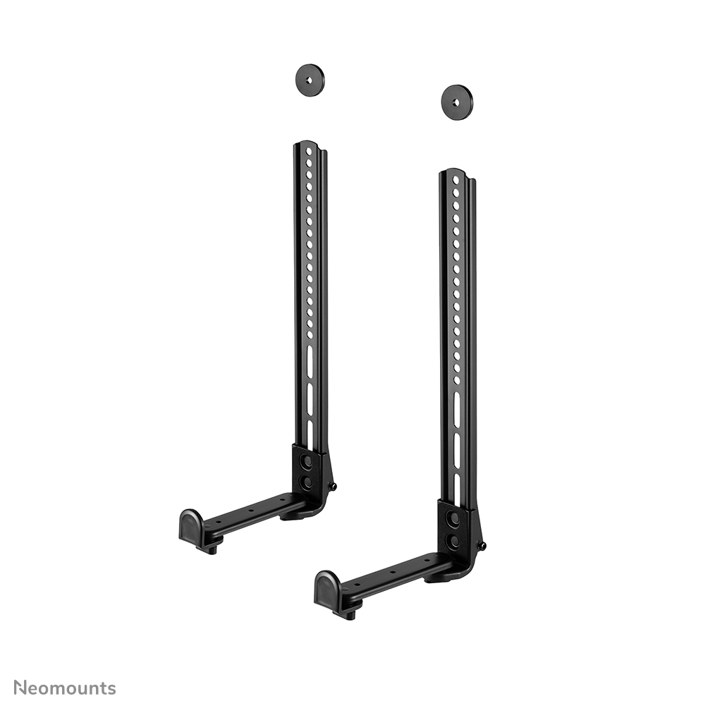 Neomounts AWL29-650BL1 Supporto per videobar/soundbar VESA - max 15 kg - prof. 7,7-21,5 cm - universale - nero