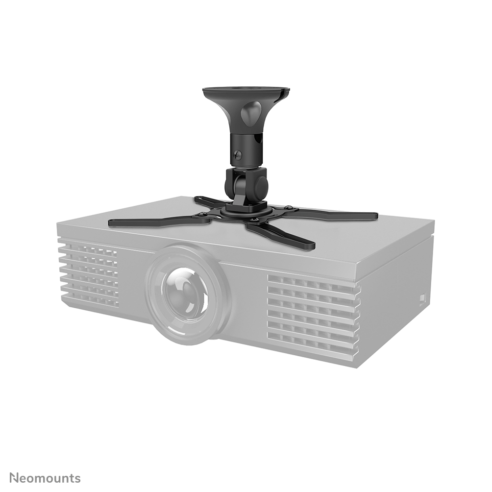 Neomounts BEAMER-C50 Supporto a soffitto beamer - max 10 kg - alt. 18,5 cm - mobilità completa - nero