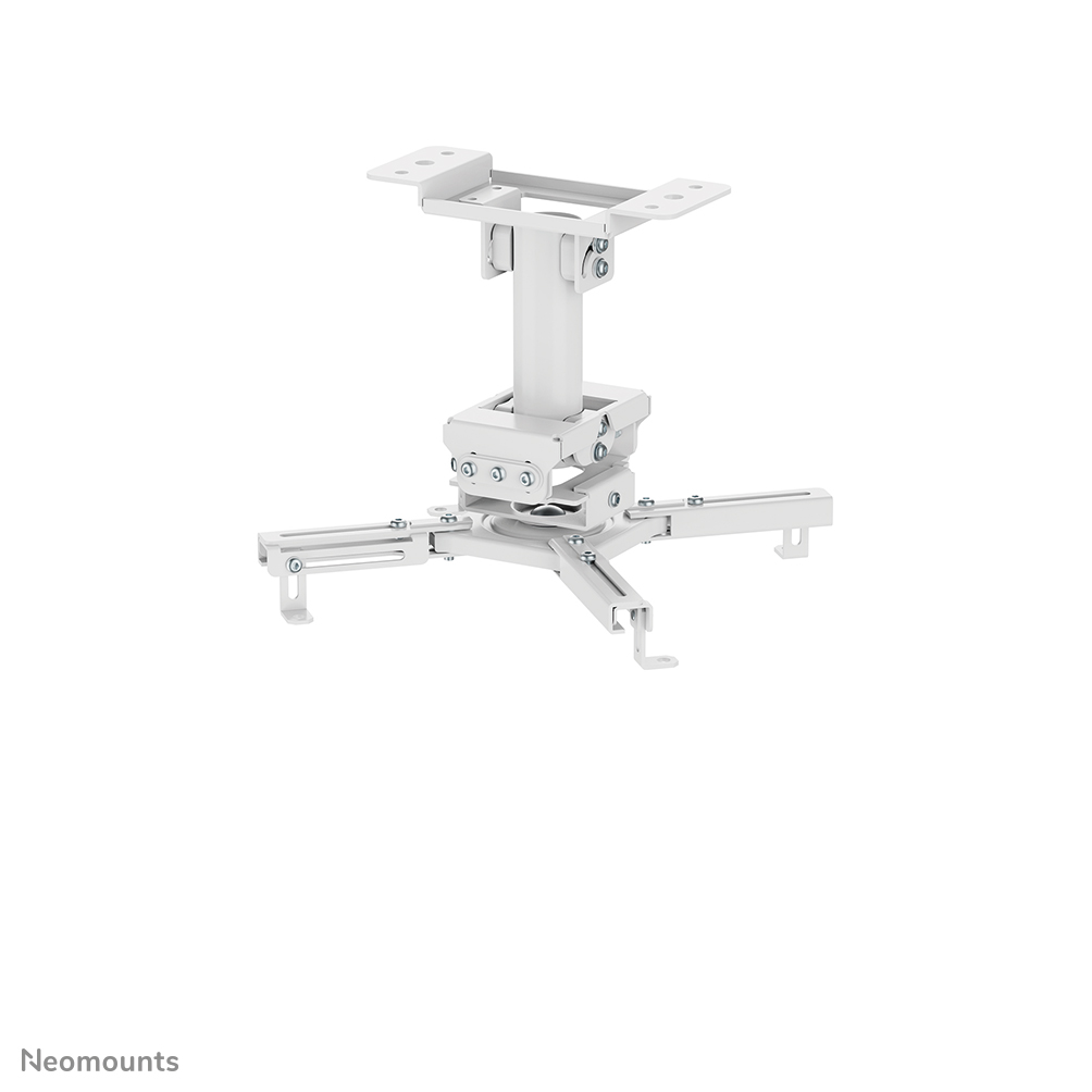 Neomounts CL25-530WH1 Supporto a soffitto beamer - max 45 kg - alt. 25,5 cm - modello Easy Install - mobilità completa - bianco