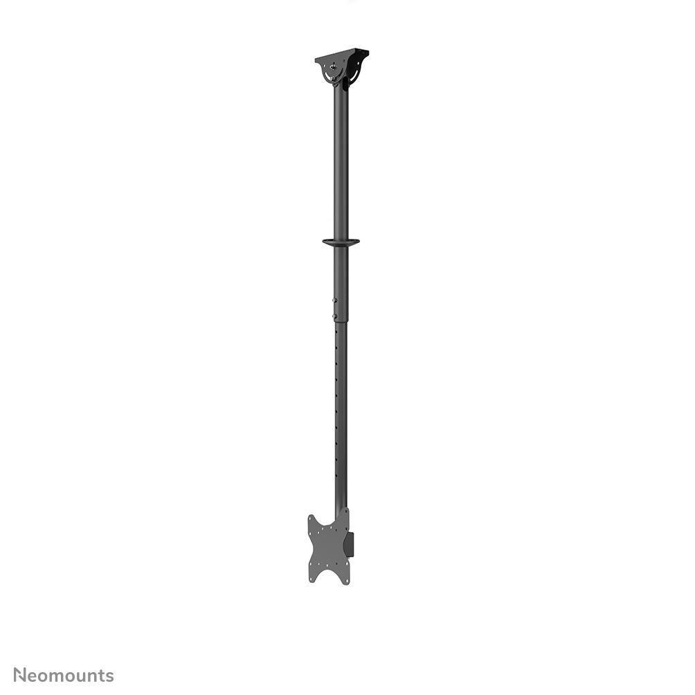 Neomounts CL35-340BL12 Supporto monitor/TV a soffitto 1 schermo - 23-42" - max 50 kg - VESA 100x100-200x200 - alt. 106-156 cm - nero