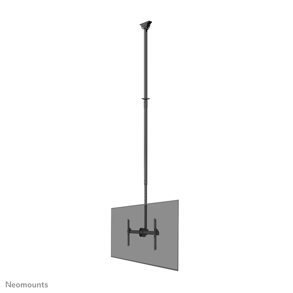 Neomounts CL35-440BL16XL Supporto monitor/TV a soffitto 1 schermo - 37-70" - max 50 kg - VESA 200x200-600x400 - alt. 250-300 cm - nero