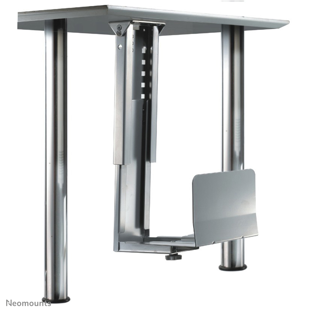 Neomounts CPU-D200SILVER Supporto per CPU/PC - max 30 kg - alt. 39-54 cm - larg. 13-23 cm - universale - argento