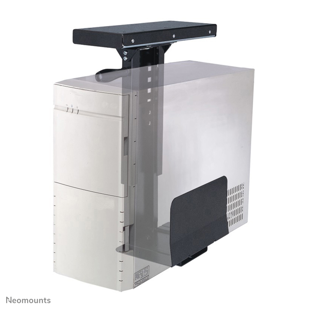 Neomounts CPU-D250BLACK Supporto per CPU/PC - max 30 kg - 180° ruotabile - alt. 39-54 cm - larg. 13-23 cm - universale - nero