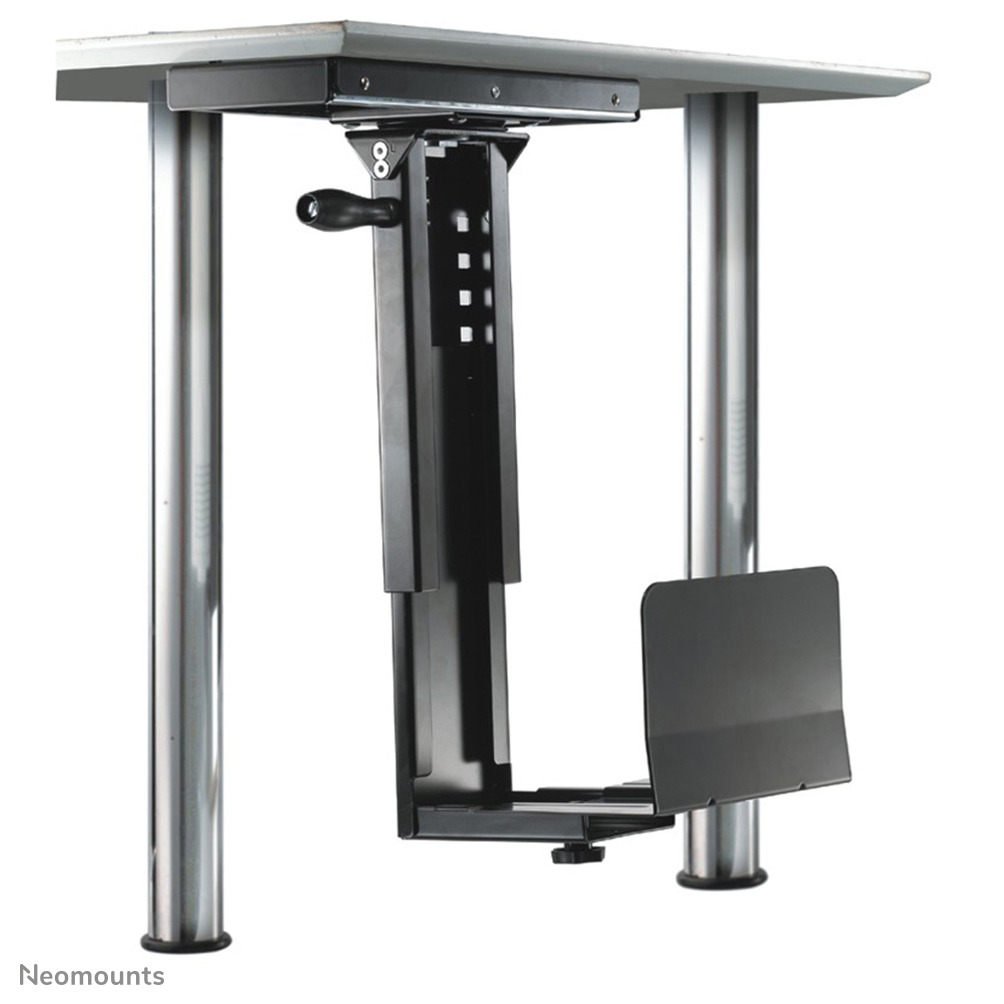 Neomounts CPU-D250BLACK Supporto per CPU/PC - max 30 kg - 180° ruotabile - alt. 39-54 cm - larg. 13-23 cm - universale - nero