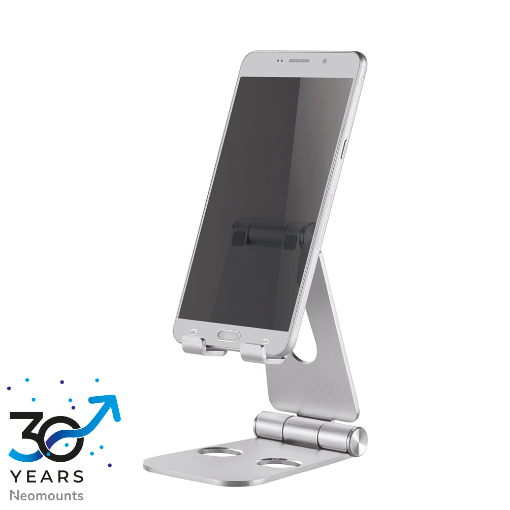Neomounts DS10-160SL1 Supporto per telefono fino a 7" - pieghevole - universale - argento