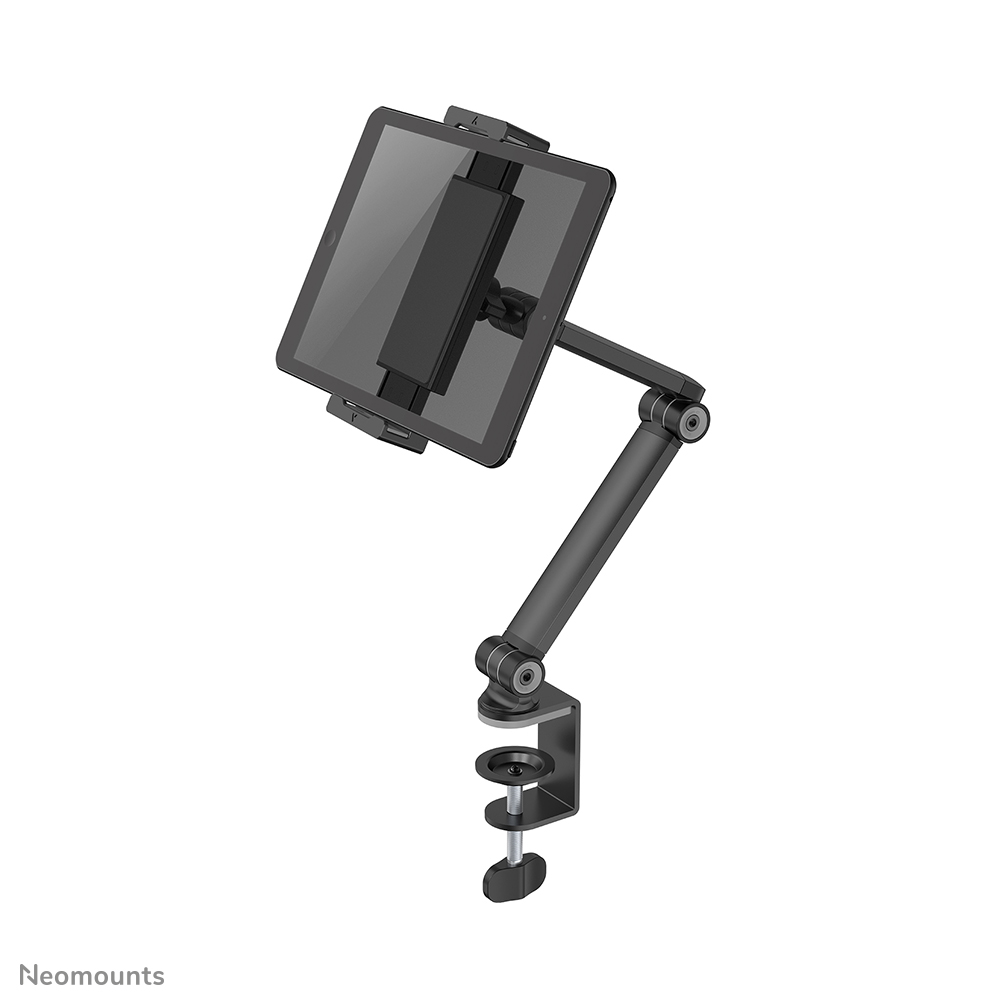 Neomounts DS15-545BL1 Morsetto da tavolo porta tablet - 4.7-12.9" - universale - mobilità completa - nero