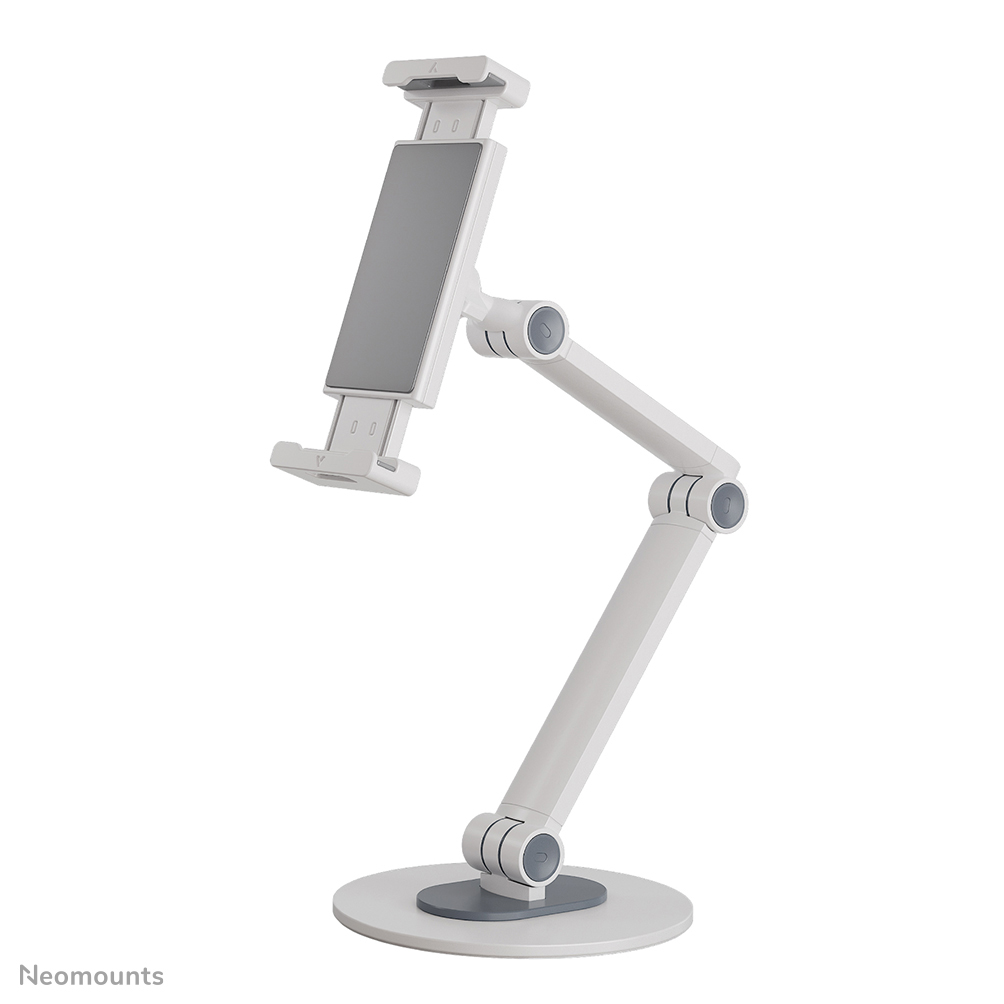 Neomounts DS15-550WH1 Supporto per tablet - 4.7-12.9" - 270° inclinabile - 360° ruotabile - universale - bianco