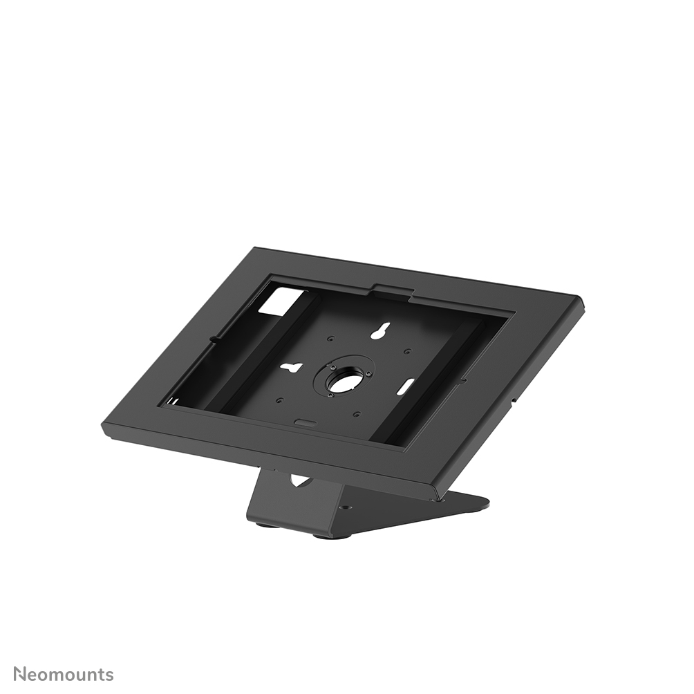 Neomounts DS15-629BL1 Supporto per tablet da tavolo e da parete - ruotabile di 90° - VESA 75x75 - fissabile con bulloni - max 3 kg | 6,6 lbs - Nero
