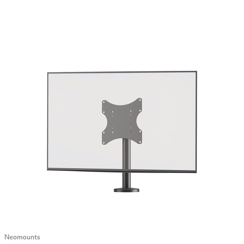 Neomounts DS42-430BL12 Supporto da tavolo per TV 1 schermo - 23-43" - 0-50 kg - VESA 100x100-200x200 - a fissaggio - 60° girevole - nero