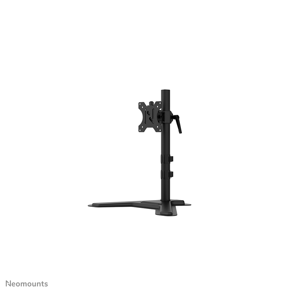Neomounts DS45-600BL1 Supporto per singolo monitor - 10-32" - 0-9 kg | 19,8 lbs -  inclinabile di 90° -  ruotabile di 360° - VESA 75x75 - Nero