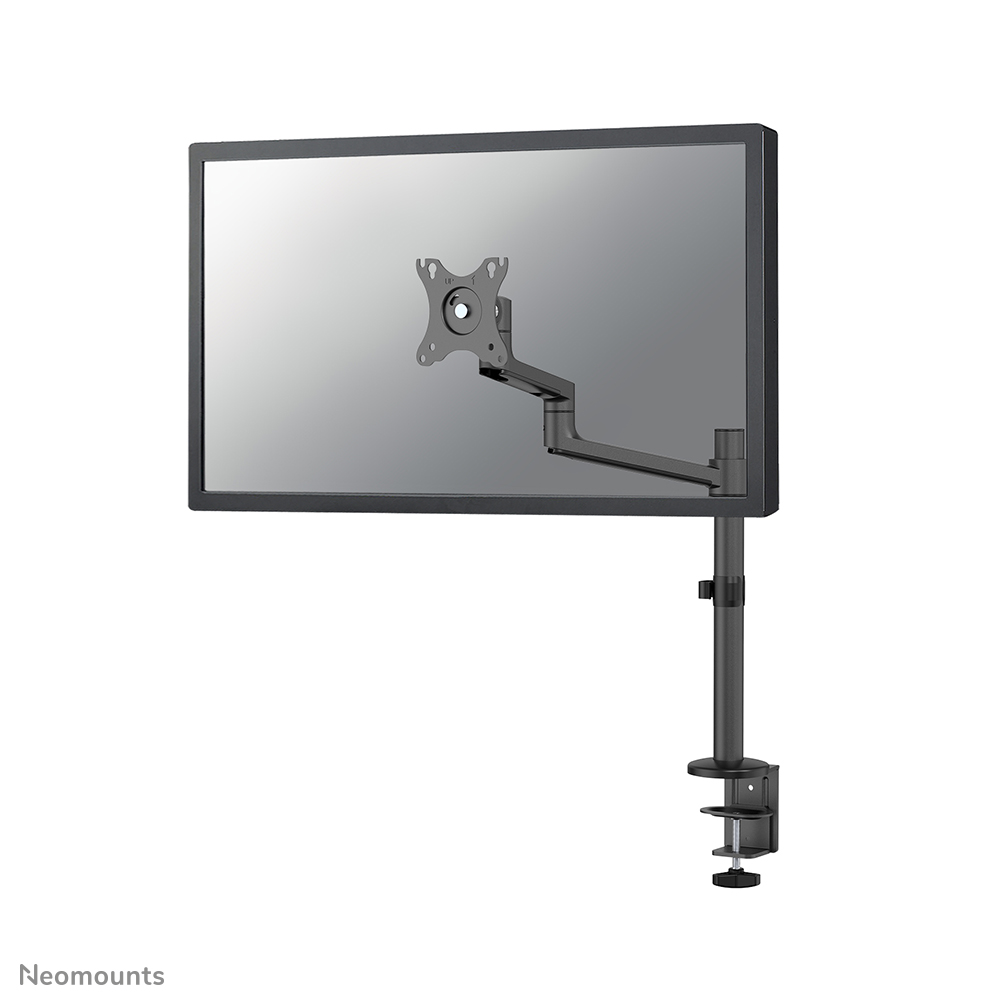 Neomounts NEXT Lite DS60-425BL1 Braccio per monitor 1 schermo - 17-27" - 0-8 kg - modello T-Rex salvaspazio - imballaggio 100% privo di plastica - nero
