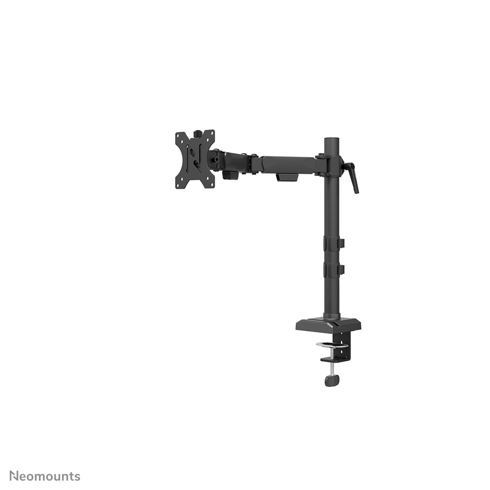 Neomounts NERO DS60-600BL1 Braccio per monitor 1 schermo - 10-32" - 0-8 kg - Quick-fix - 180°-stop - imballaggio 100% privo di plastica - nero