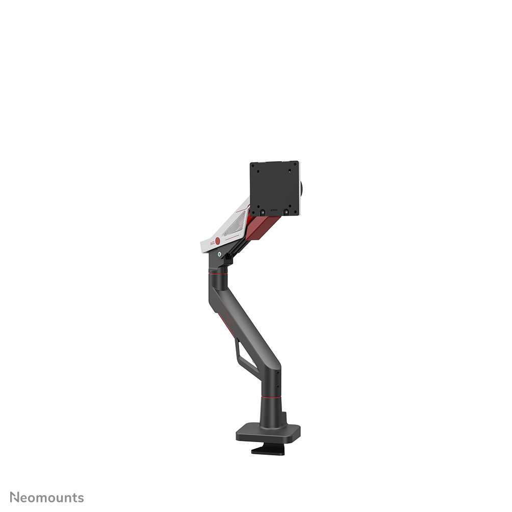 Neomounts ACE DS70-256BL1 Braccio per monitor gaming 1 schermo - 24-57"- 2-30 kg (curvo 24 kg) - inclinazione di precisione - molla a gas - 180°-stop - Topfix - modello Easy Install - rosso