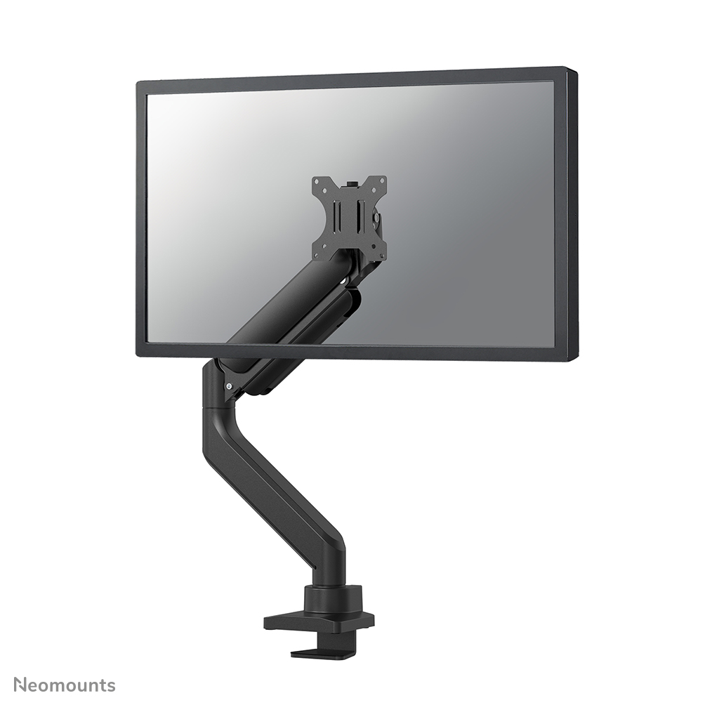 Neomounts NEXT Core DS70-450BL1 Braccio per monitor 1 schermo - 17-42" - 1-15 kg (curvo 11 kg) - molla a gas - 180°-stop - Topfix - modello Easy Install - imballaggio 100% privo di plastica - nero