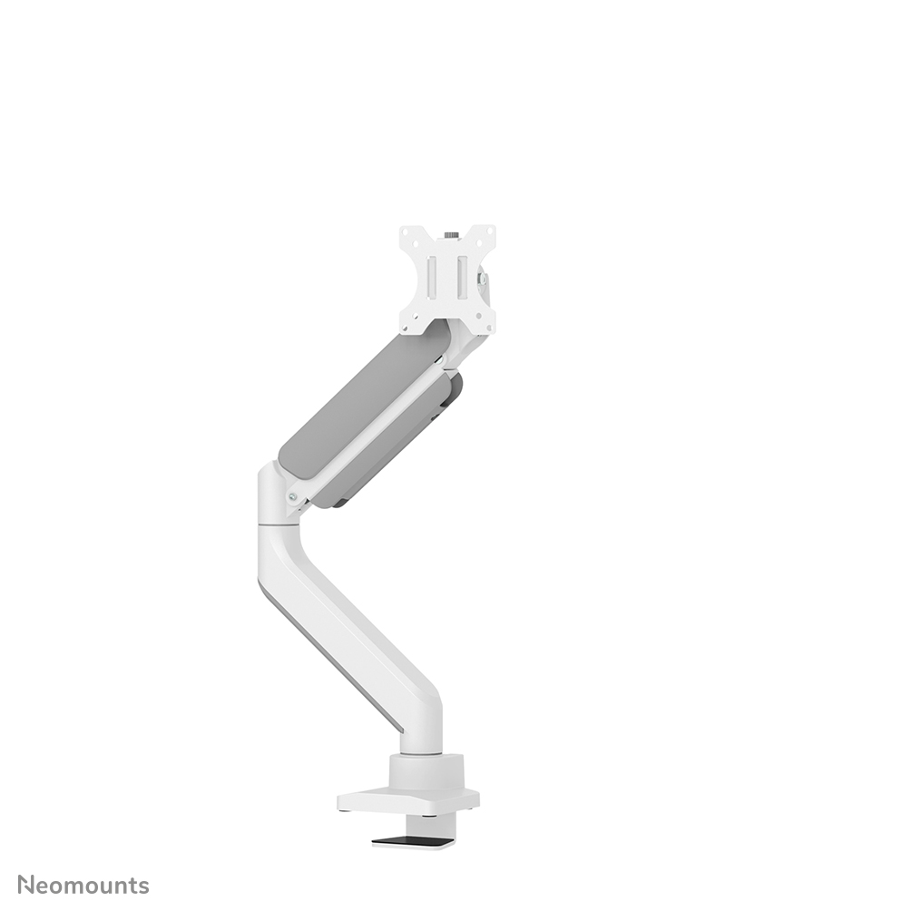 Neomounts NEXT Core DS70-450WH1 Braccio per monitor 1 schermo - 17-42" - 1-15 kg (curvo 11 kg) - molla a gas - 180°-stop - Topfix - modello Easy Install - imballaggio 100% privo di plastica - bianco