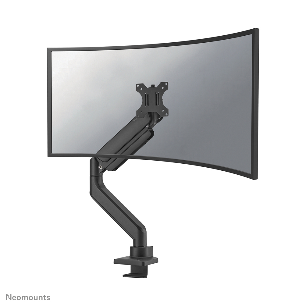Neomounts NEXT Core DS70PLUS-450BL1 Braccio per monitor 1 schermo - 17-49" - 1-18 kg (curvo 14 kg) - molla a gas - 180°-stop - Topfix - modello Easy Install - imballaggio 100% privo di plastica - nero