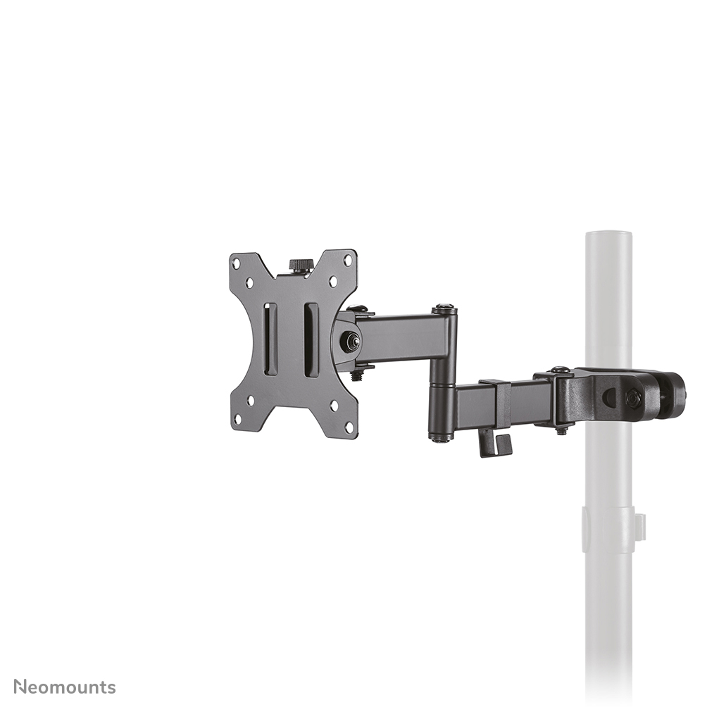 Neomounts FL40-450BL11 Supporto palo per TV - 17-32" - max 8 kg - VESA 75x75-100x100 - adatto per Ø 28-60 mm - mobilità completa - nero