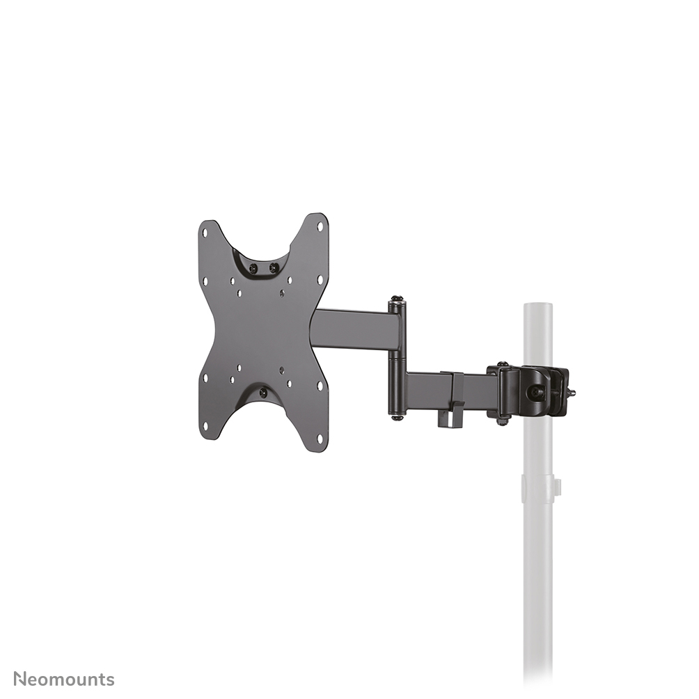 Neomounts FL40-450BL12 Supporto palo per TV - 23-42" - max 25 kg - VESA 75x75-200x200 - adatto per Ø 28-50 mm - livello regolabile - mobilità completa - nero