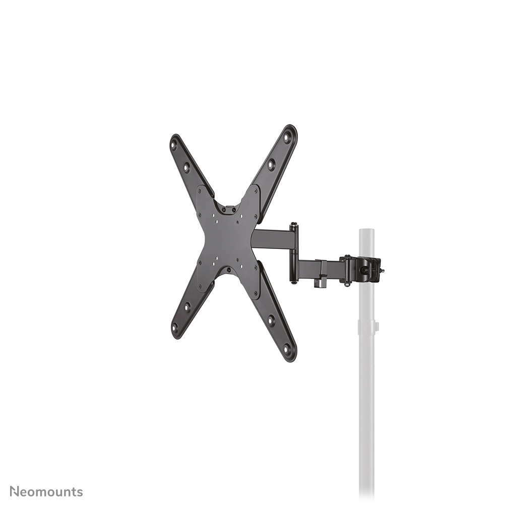Neomounts FL40-450BL14 Supporto palo per TV - 32-55" - max 25 kg - VESA 75x75-400x400 - adatto per Ø 28-50 mm - livello regolabile - mobilità completa - nero