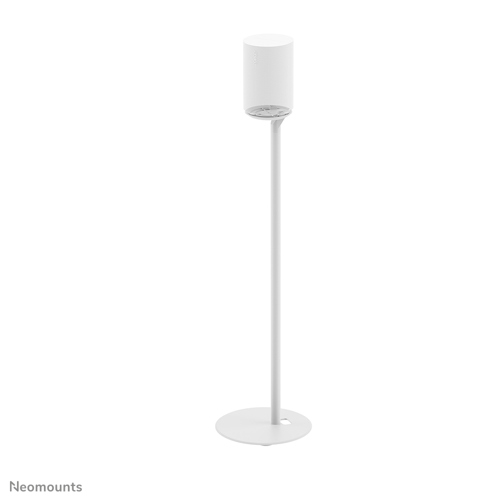 Neomounts FL45-721WH1 Stand da pavimento per Sonos Era 100 - Altezza 85 cm - Base da terra 25 cm - Gestione dei cavi - Bianco