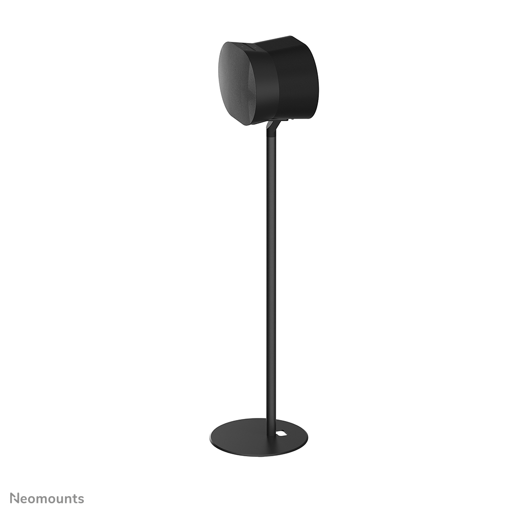 Neomounts FL45-723BL1 Stand da pavimento per Sonos Era 300 - Altezza 85 cm - Base da terra 25 cm - Gestione dei cavi - Nero