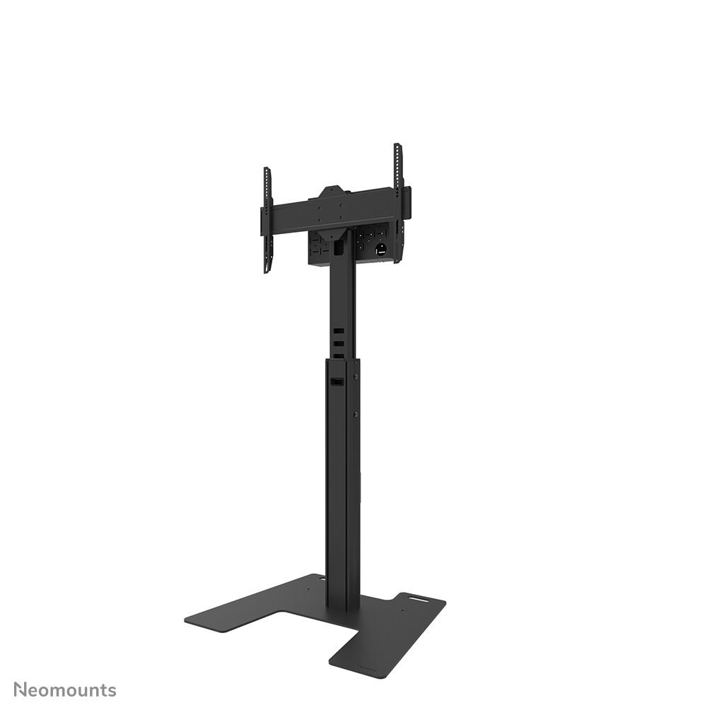 Neomounts MOVE Up FL45S-825BL1 Supporto da pavimento per TV - 37-75" - max 70 kg - manuale alt. 104-157 cm - VESA 100x100-600x400 - bloccabile (escl. serratura) - Kit videobar opzionalmente disponibile - nero