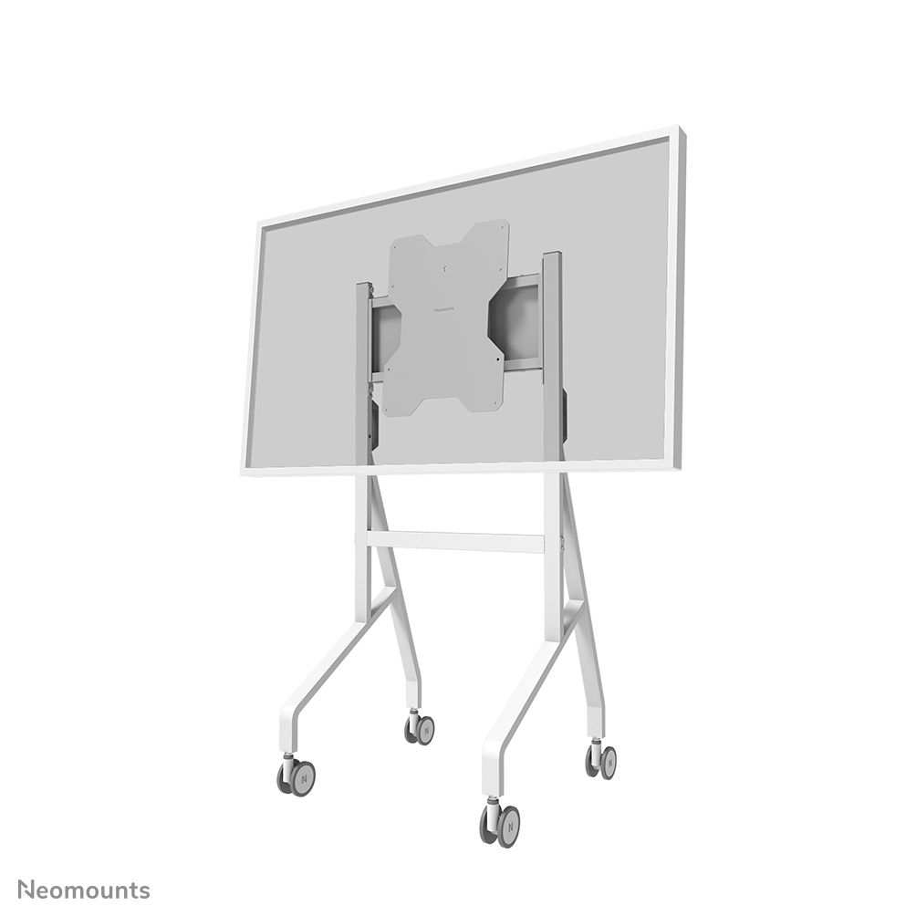 Neomounts MOVE Go Flip FL50-515WH1 Carrello - 55-65" - max 50 kg - manuale alt. 125-140,6 cm - VESA 400x400 - interfaccia a rotazione - per Samsung Flip - modello Rapid Install - bianco