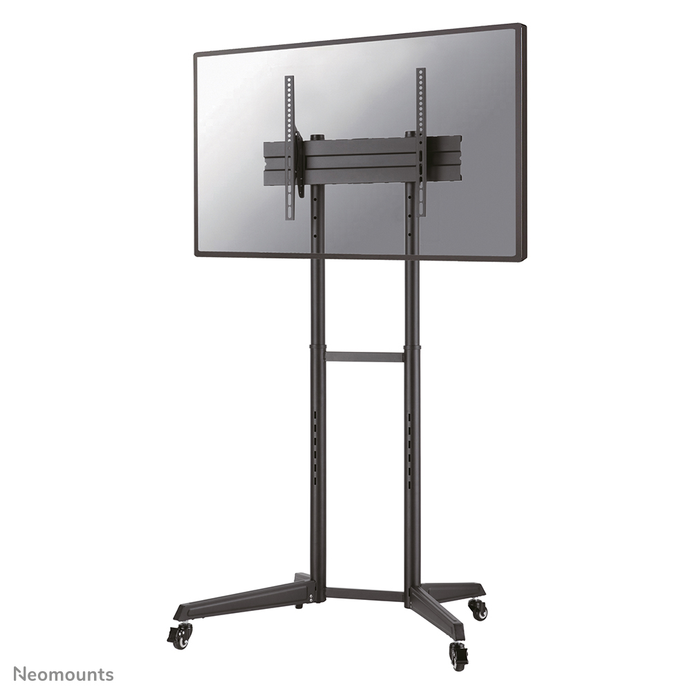 Neomounts FL50-540BL1 Carello TV - 37-70" - max 50 kg - manuale alt. 128,5-145 cm - VESA 100x100-600x400 - nero