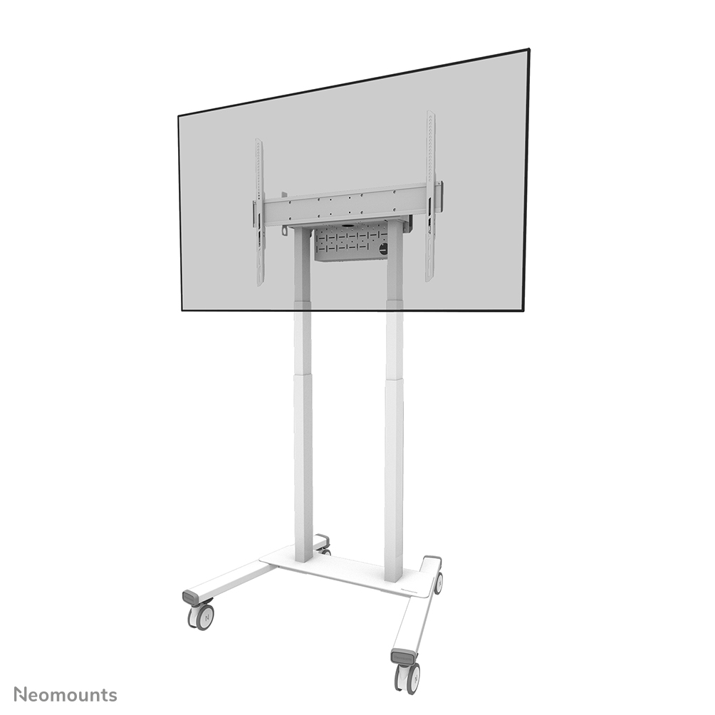 Neomounts FL55-875WH1 supporto da pavimento motorizzato per schermi da 55-100" - Bianco
