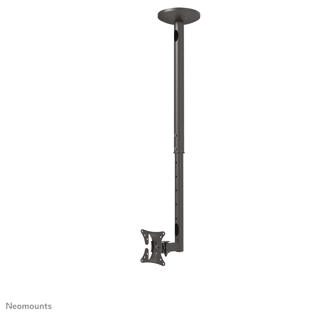 Neomounts FPMA-C050BLACK Supporto monitor/TV a soffitto 1 schermo - 10-30" - max 20 kg - VESA 50x50-100x100 - alt. 60-85 cm - nero