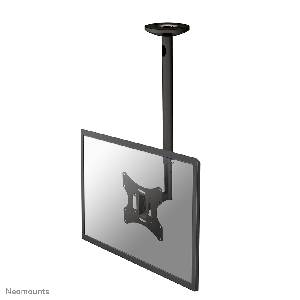 FPMA-C060BLACK è un supporto da soffitto per schermi flatscreen fino a 40" (102 cm).
