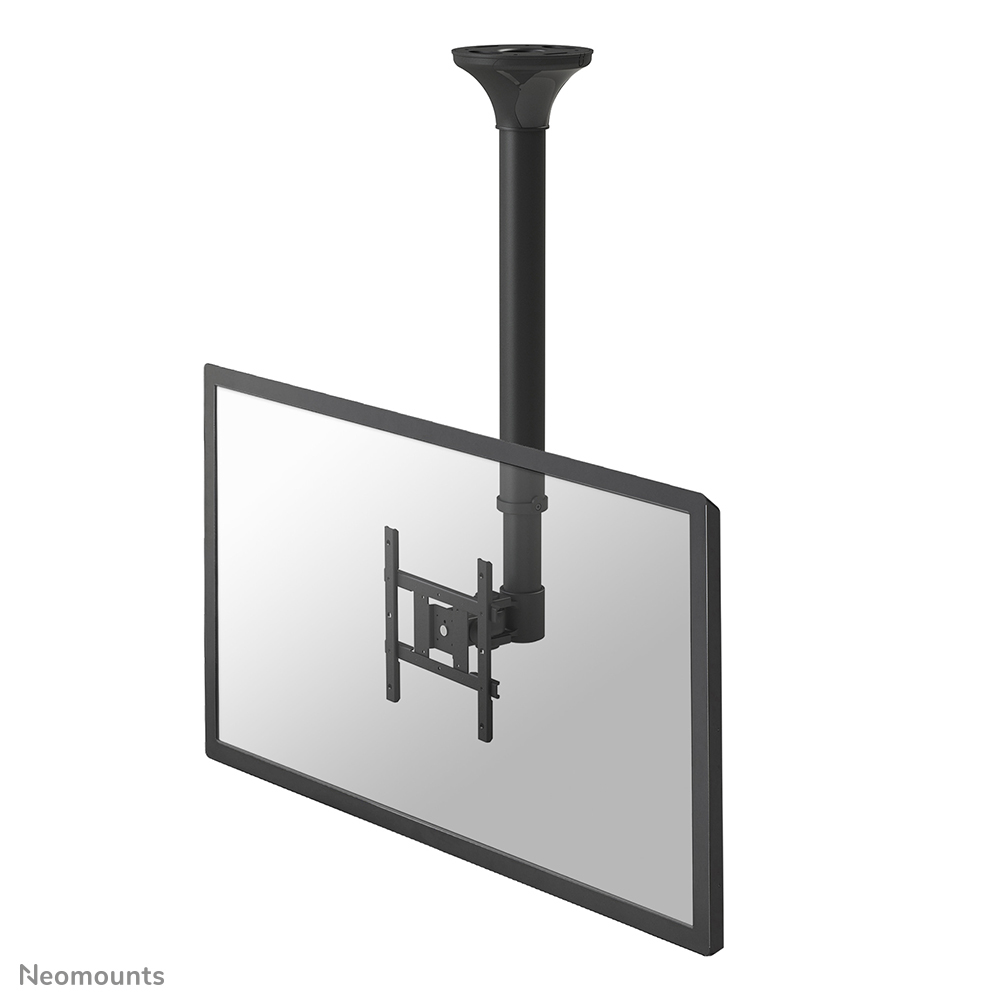 FPMA-C200BLACK è un supporto da soffitto per schermi LCD/LED/TFT fino a 40" (102 cm).
