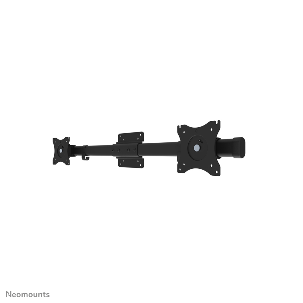 Neomounts FPMA-CB100BLACK Adattatore per braccio monitor traversa da 1 a 2 schermi - 10-27" - 0-10 kg/schermo - VESA 75x75-100x100 - nero