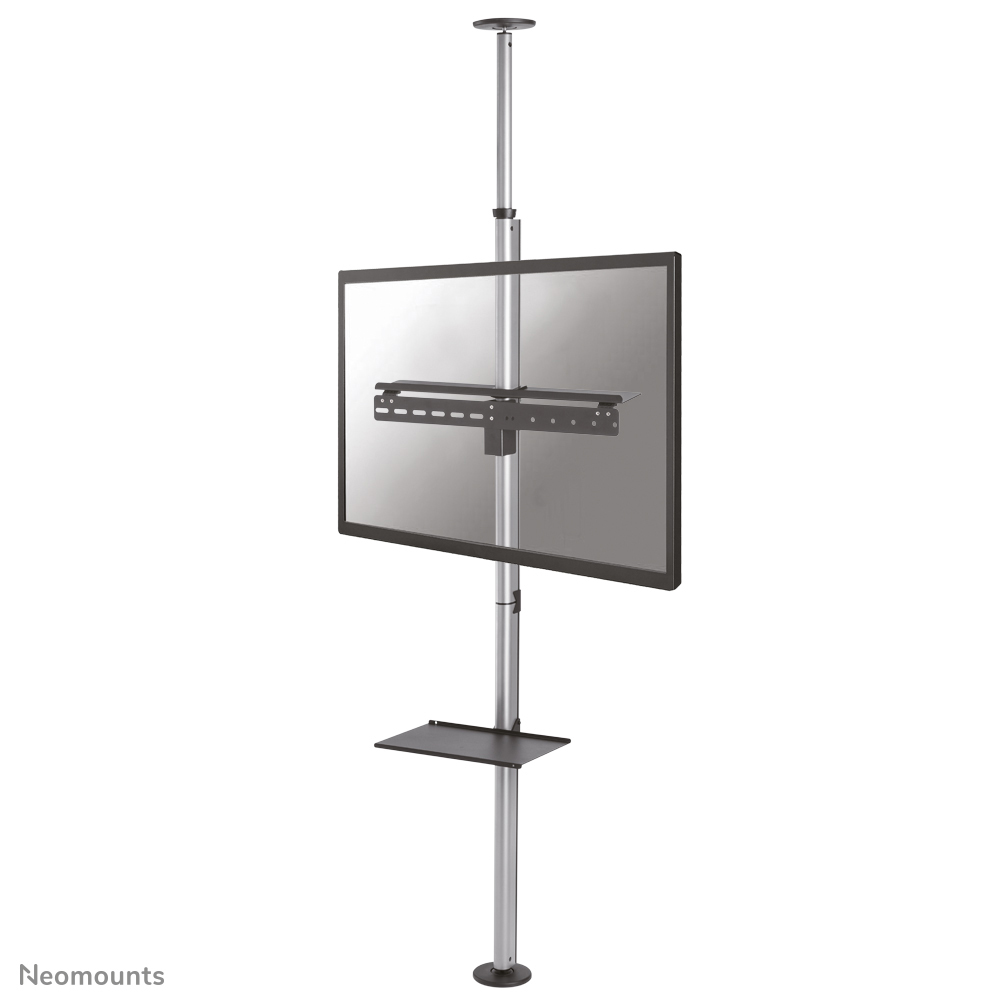 FPMA-CF200SILVER è un supporto da pavimento a soffitto per schermi piatto fino a 70".
