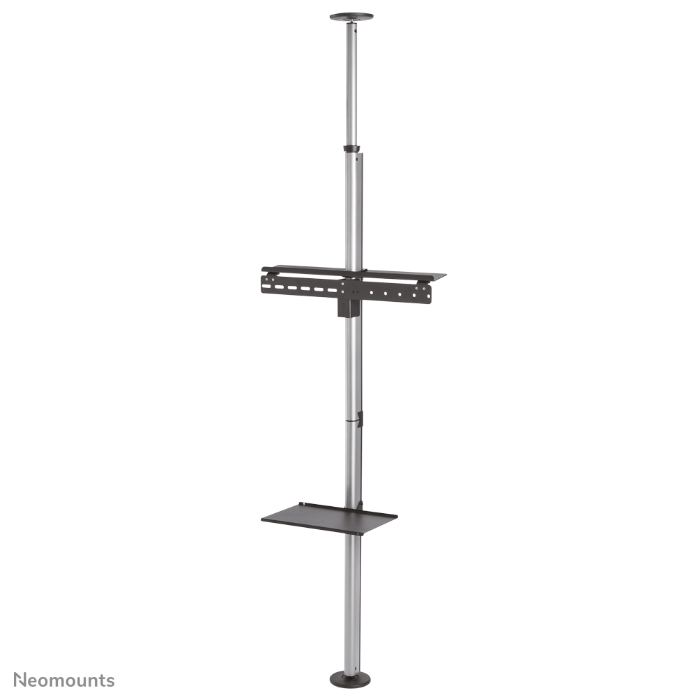 FPMA-CF200SILVER è un supporto da pavimento a soffitto per schermi piatto fino a 70".
