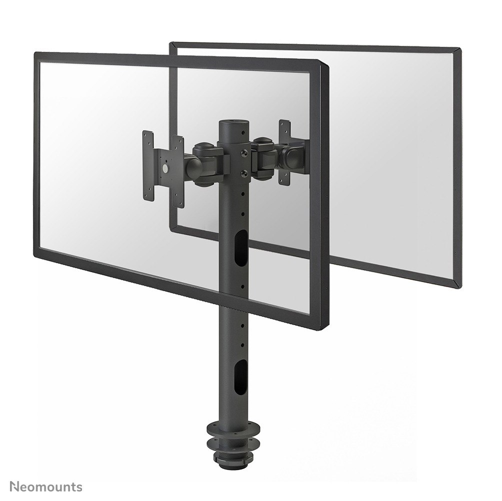 Neomounts FPMA-D050DBLACK Braccio per monitor 2 schermi - 10-30" - 0-10 kg/schermo - nero