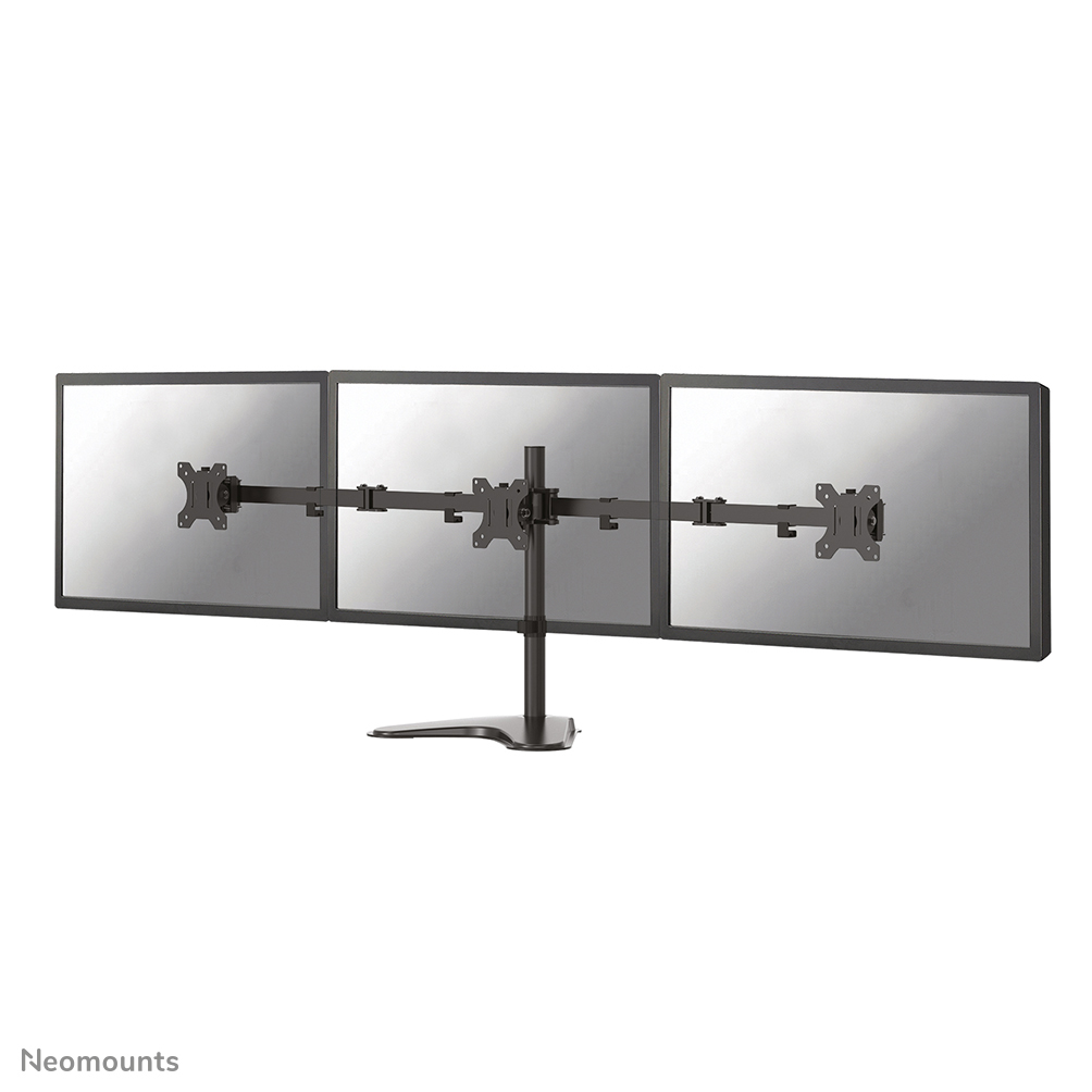 Neomounts FPMA-D550DD3BLACK Supporto per monitor 3 schermi - 13-27" - 0-6 kg/schermo - nero