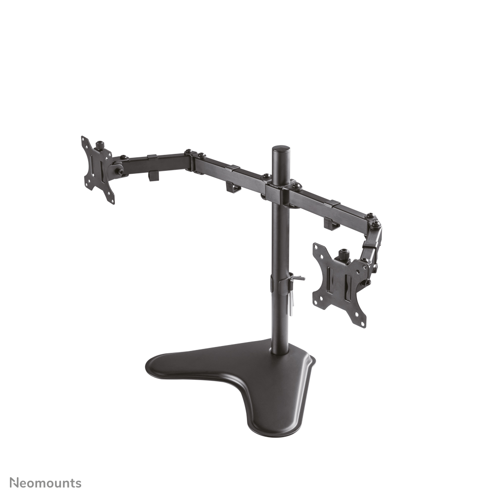 Neomounts FPMA-D550DDBLACK Supporto per monitor 2 schermi - 10-32" - 0-8 kg/schermo - nero