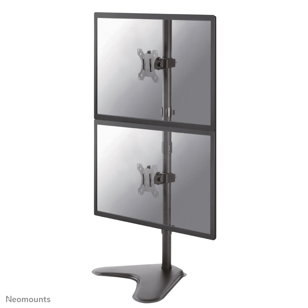 Neomounts FPMA-D550DDVBLACK Supporto per monitor 2 schermi - 10-32" - 0-6 kg/schermo - installazione verticale - nero