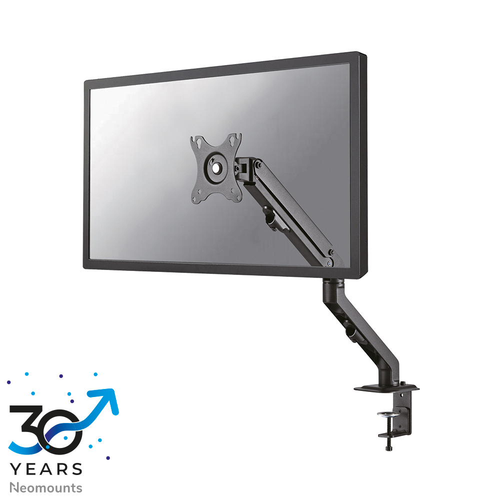 Neomounts FPMA-D650BLACK Braccio per monitor 1 schermo - 17-27" - 2-7 kg - molla elicoidale - nero