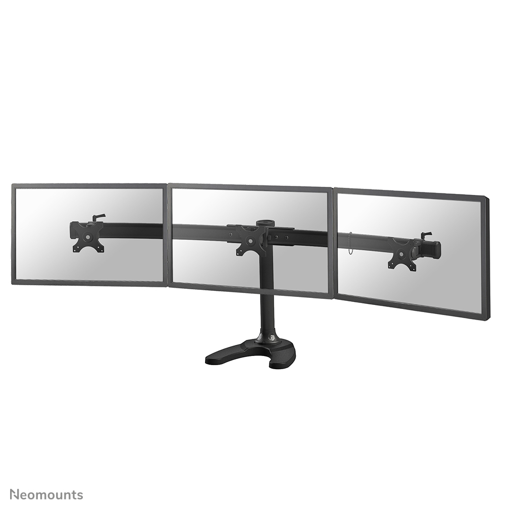 Neomounts FPMA-D700DD3 Supporto per monitor 3 schermi - 10-27" - 0-8 kg/schermo - nero