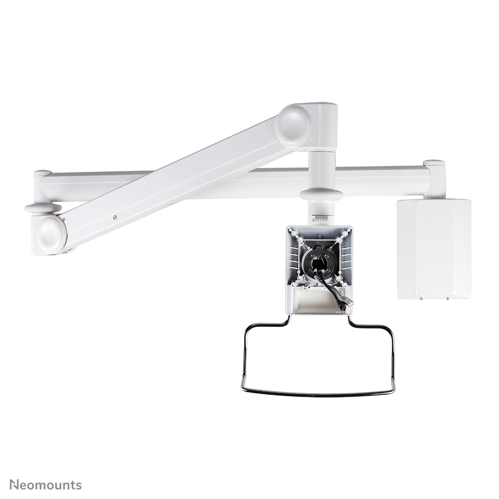 Neomounts FPMA-HAW100HC Supporto monitor a parete tipo medicale - 10-32" - alt. 0-170 cm - 6-12 kg - VESA 75x75-100x100 - molla a gas - bianco