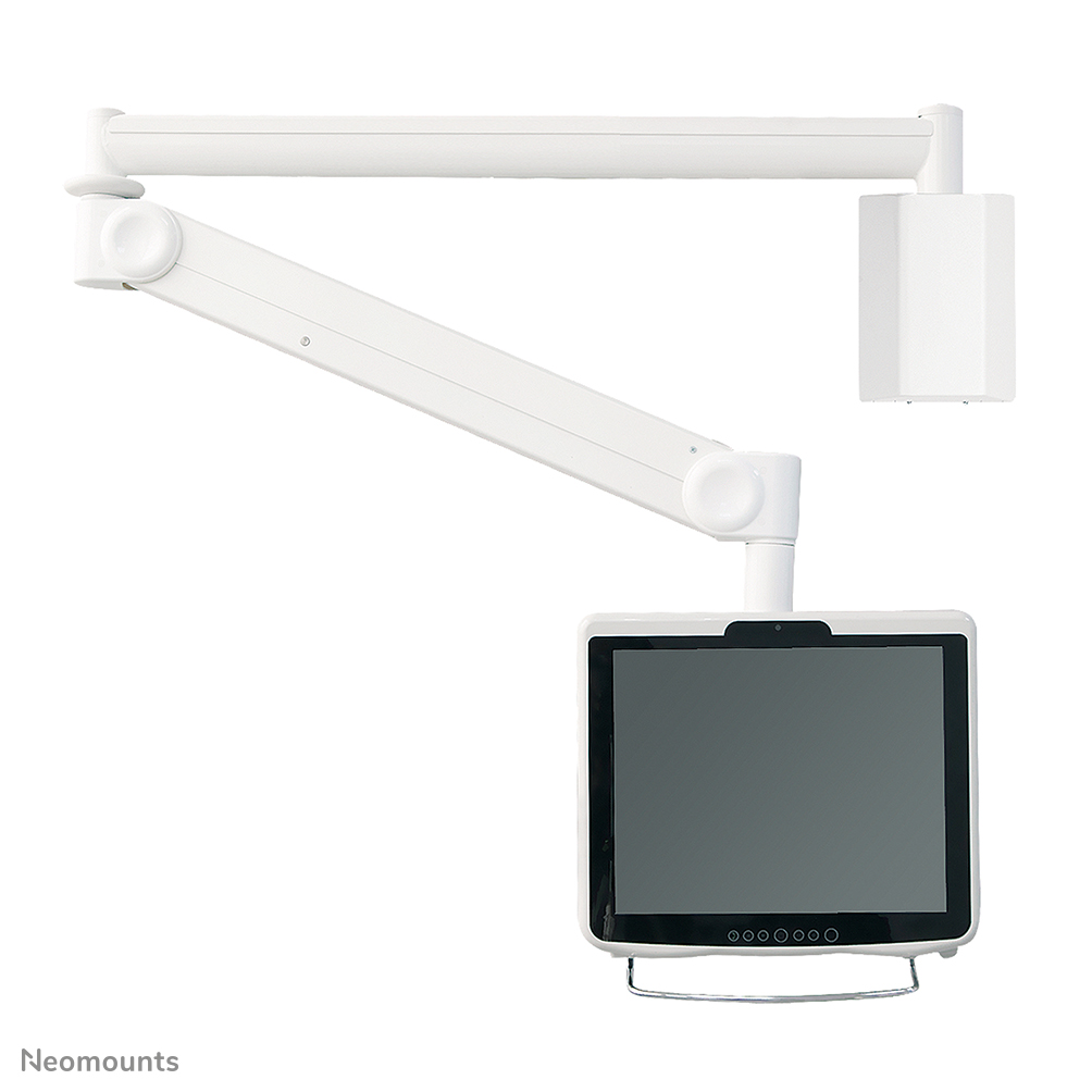 FPMA-HAW100HC è un supporto a parete per monitor medicali LCD/LED/TFT per schermi fino a 32" (81 cm).
