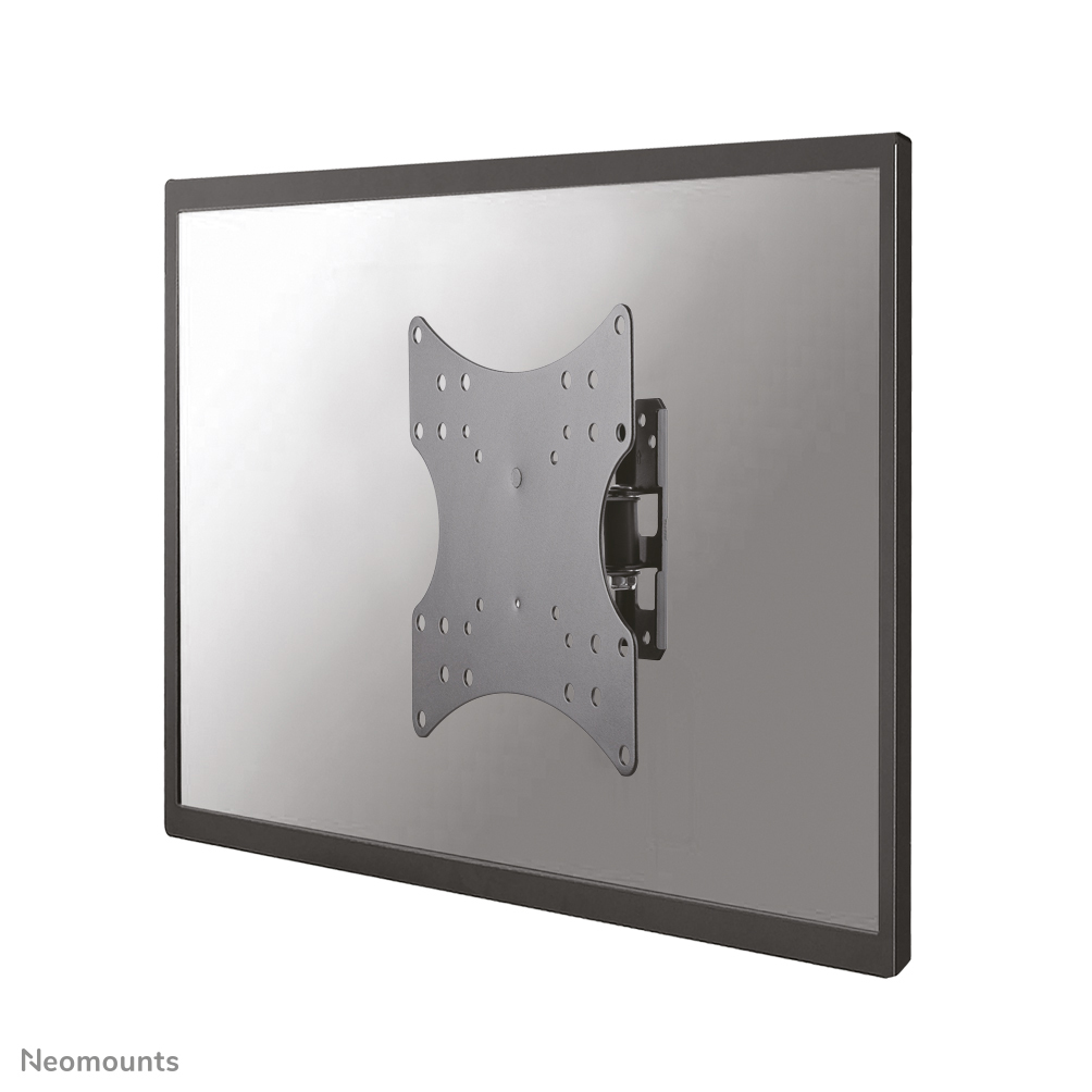 FPMA-W115BLACK è un supporto a parete basculante e inclinabile per schermi LCD/LED/TFT fino a 40" (102 cm).

